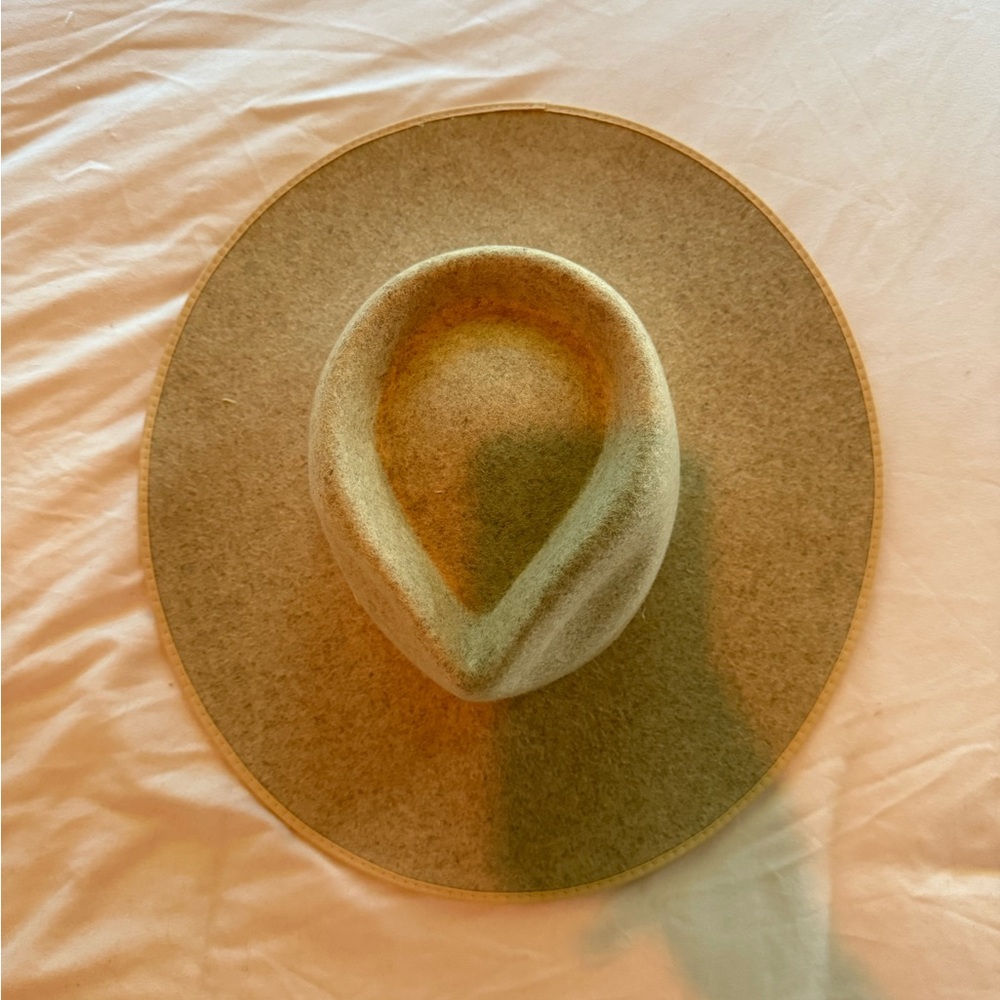 Lack Of Color Taupe Wide-Brim Hat - Picture 3 of 5